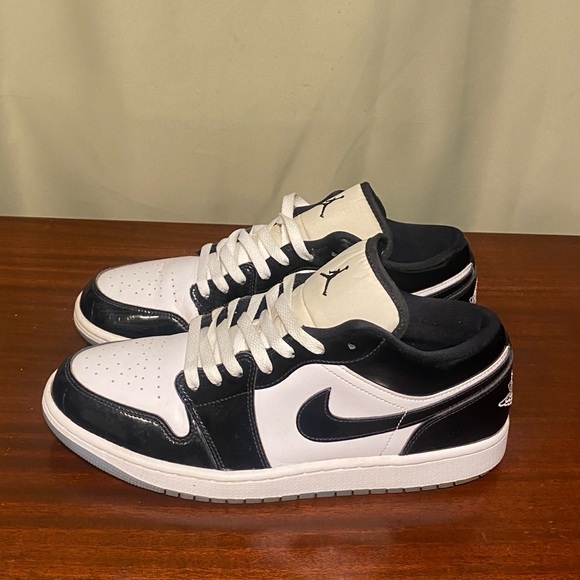 Jordan AJ1 SE Low  Concord White Black Mens 11
